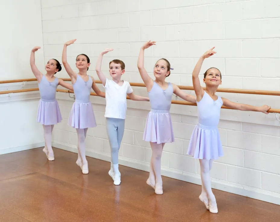 a group of girls in a room