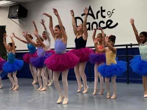 a group of women dancing