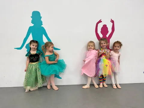 a group of children in clothing