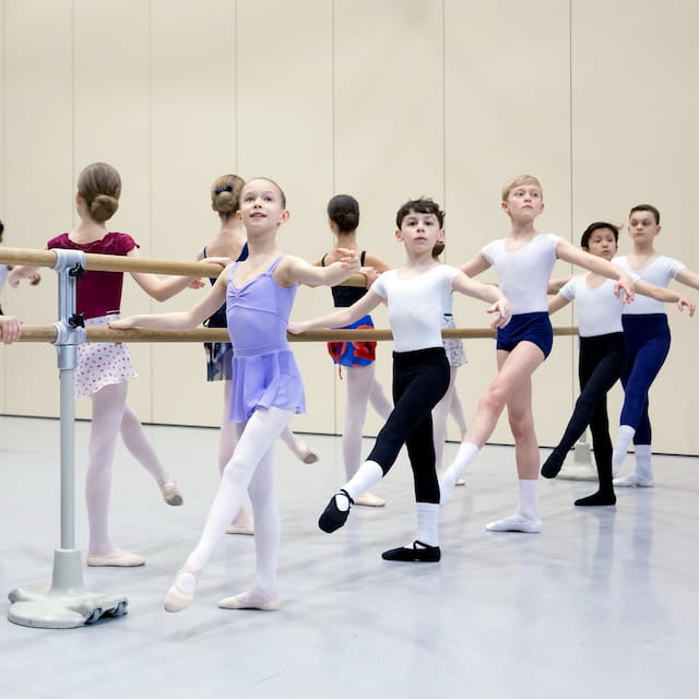 a group of women exercising