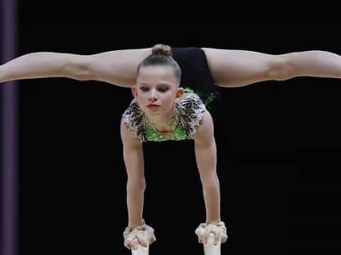 a woman performing ballet