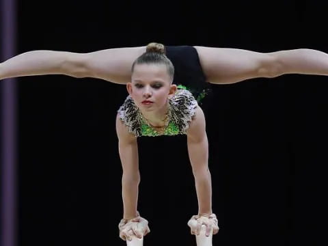 a woman performing ballet