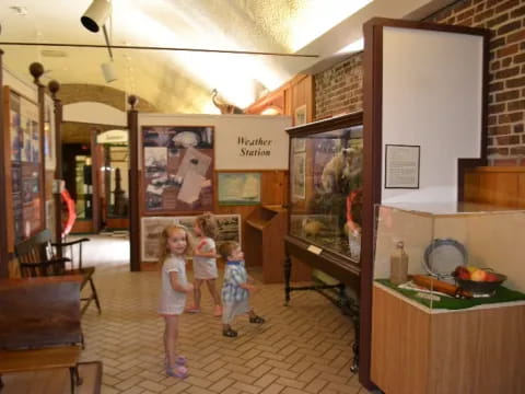 a group of children in a restaurant