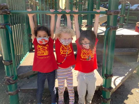 a group of children posing for a photo