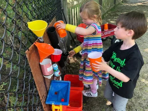 children playing with toys