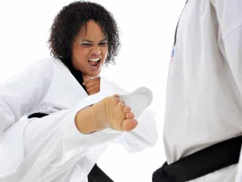 a person in white lab coat