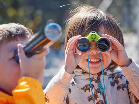 a group of kids wearing goggles