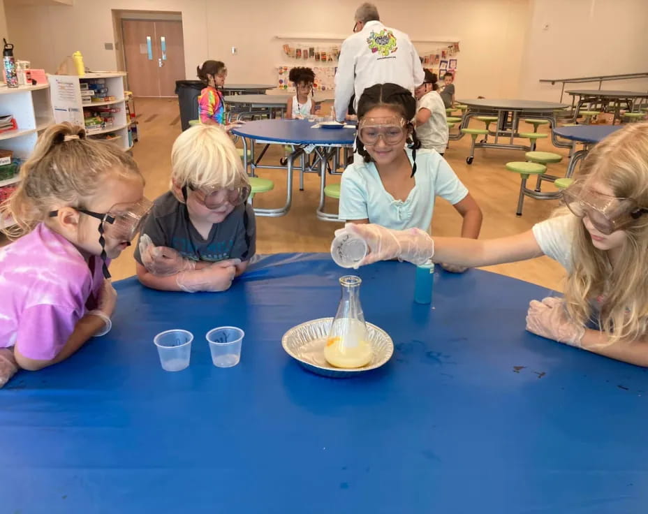 a group of women in a lab