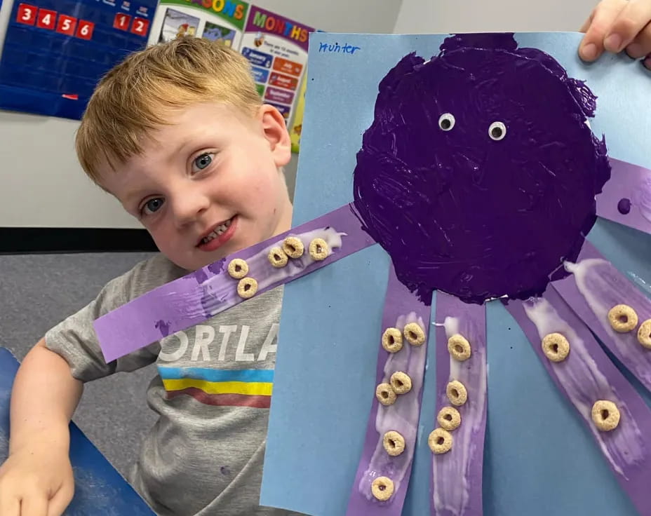 a boy wearing a garment