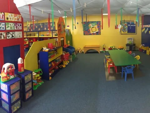 a children's play area