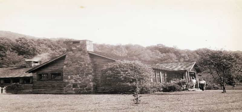 a house with a large yard