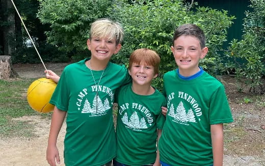 a group of boys posing for a picture