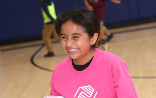 a person smiling at the camera