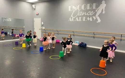 a group of children in a classroom