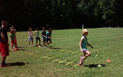 a group of people playing a sport