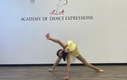 a person doing a yoga pose