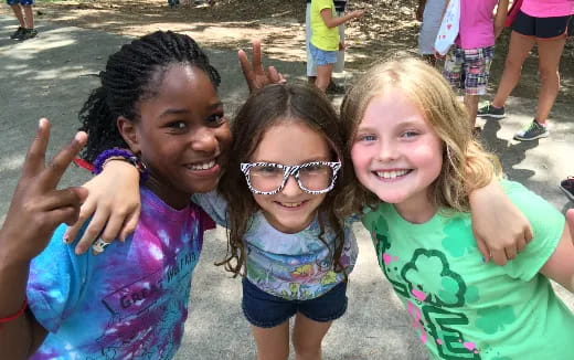 a group of children posing for a photo