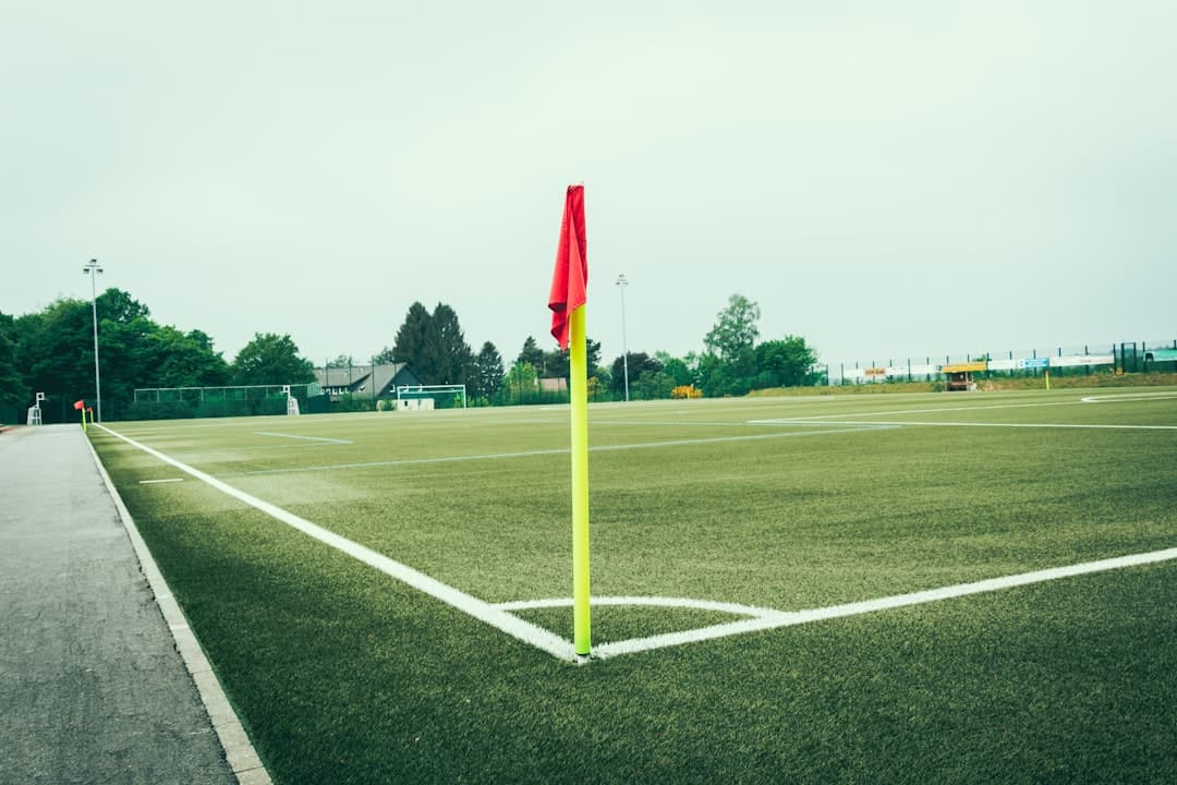 empty green stadium